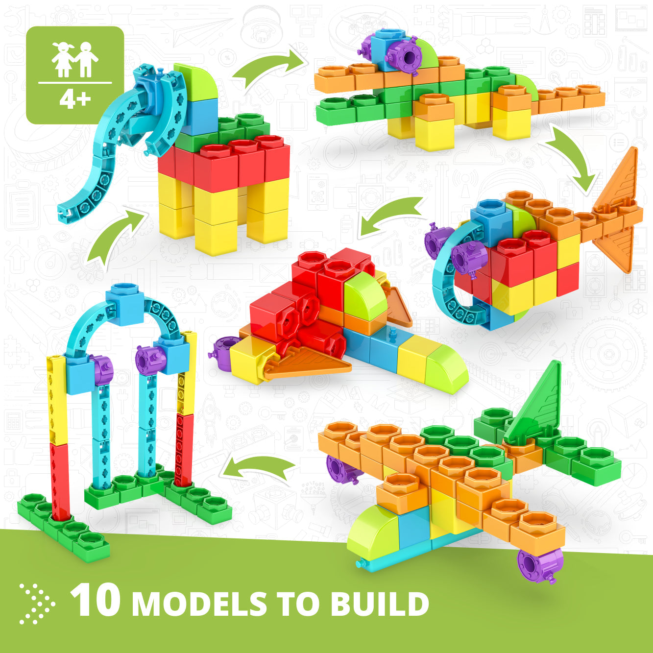 Maker Junior 10 Modelle Set