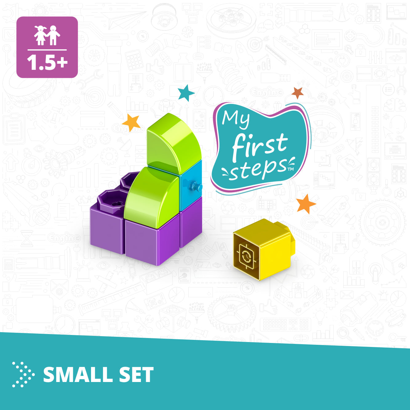 MY FIRST STEPS - SMALL SET (in plastic tub)