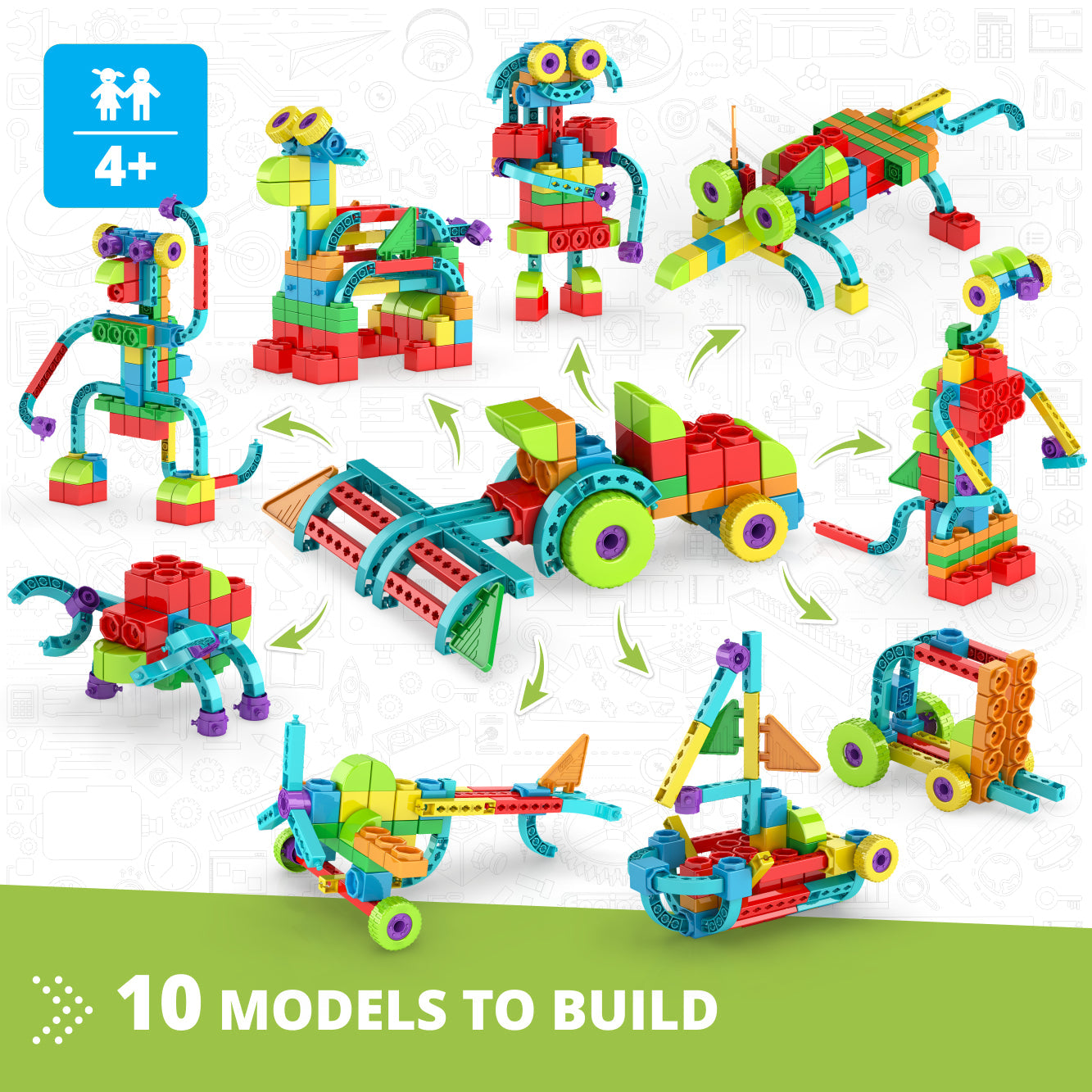 "Ackerschlepper" mit 10 Bonusmodellen