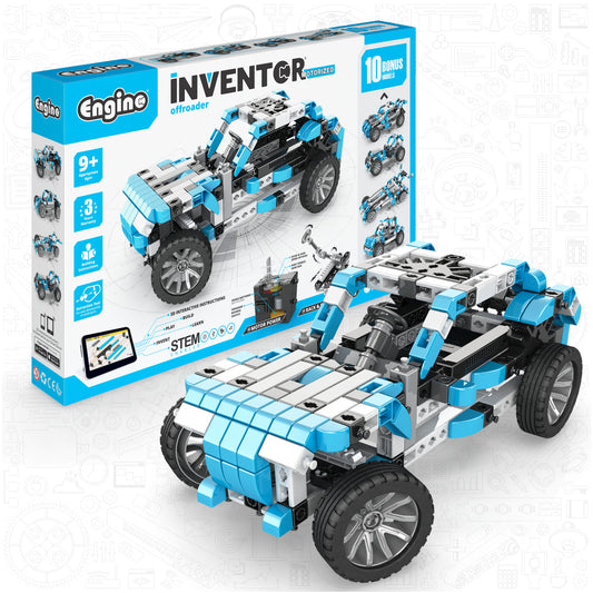 Engino Inventor: Offroader Motorized Set – Building STEM Toys for Kids  Ages 9+ (10 Models to Build)