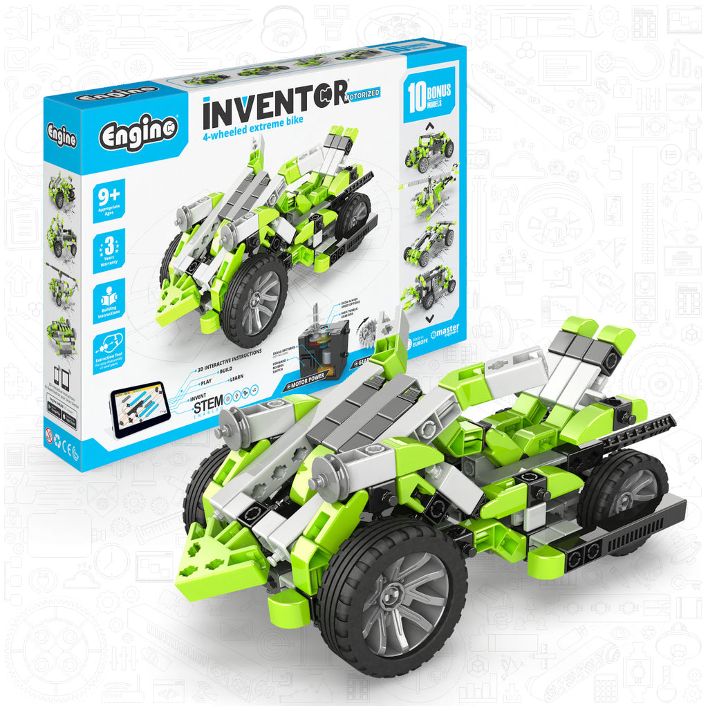 4-wheeled extreme bike" with 10 bonus models