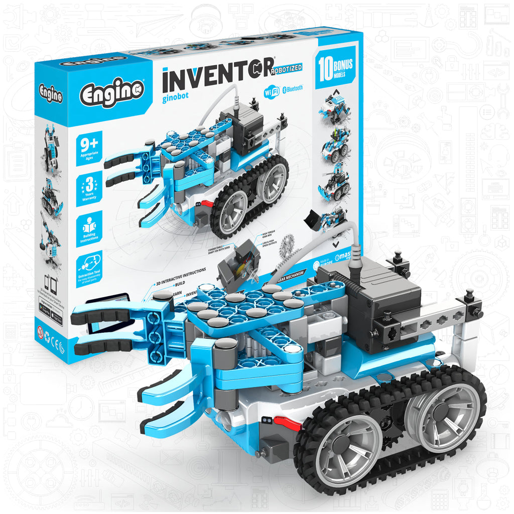 INVENTOR: GinoBot with 10 bonus models Robotized Set