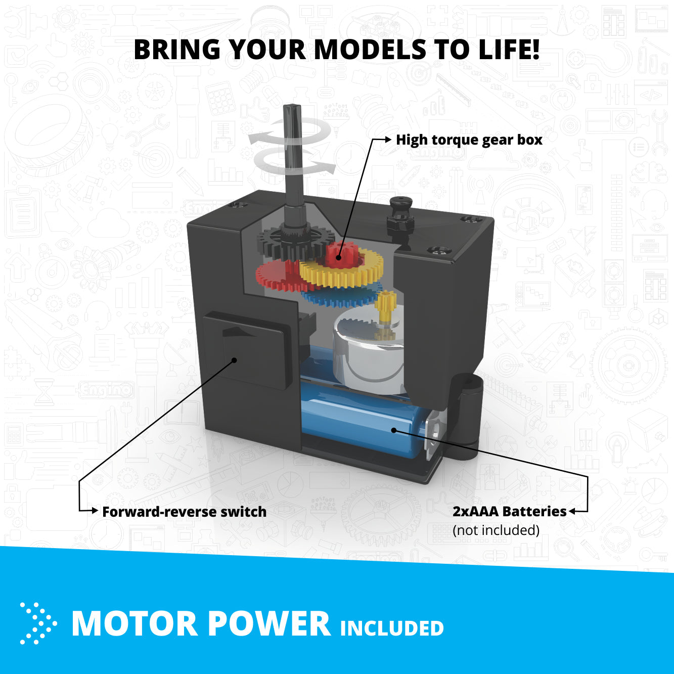 Maker Master 60 Motorisierte Modelle Set