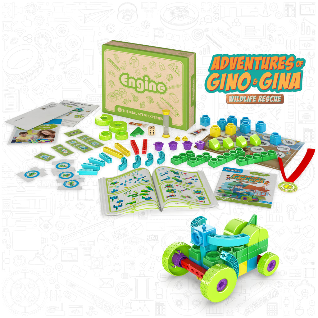 Adventures of Gino & Gina (Ages 3-6) Subscription Boxes