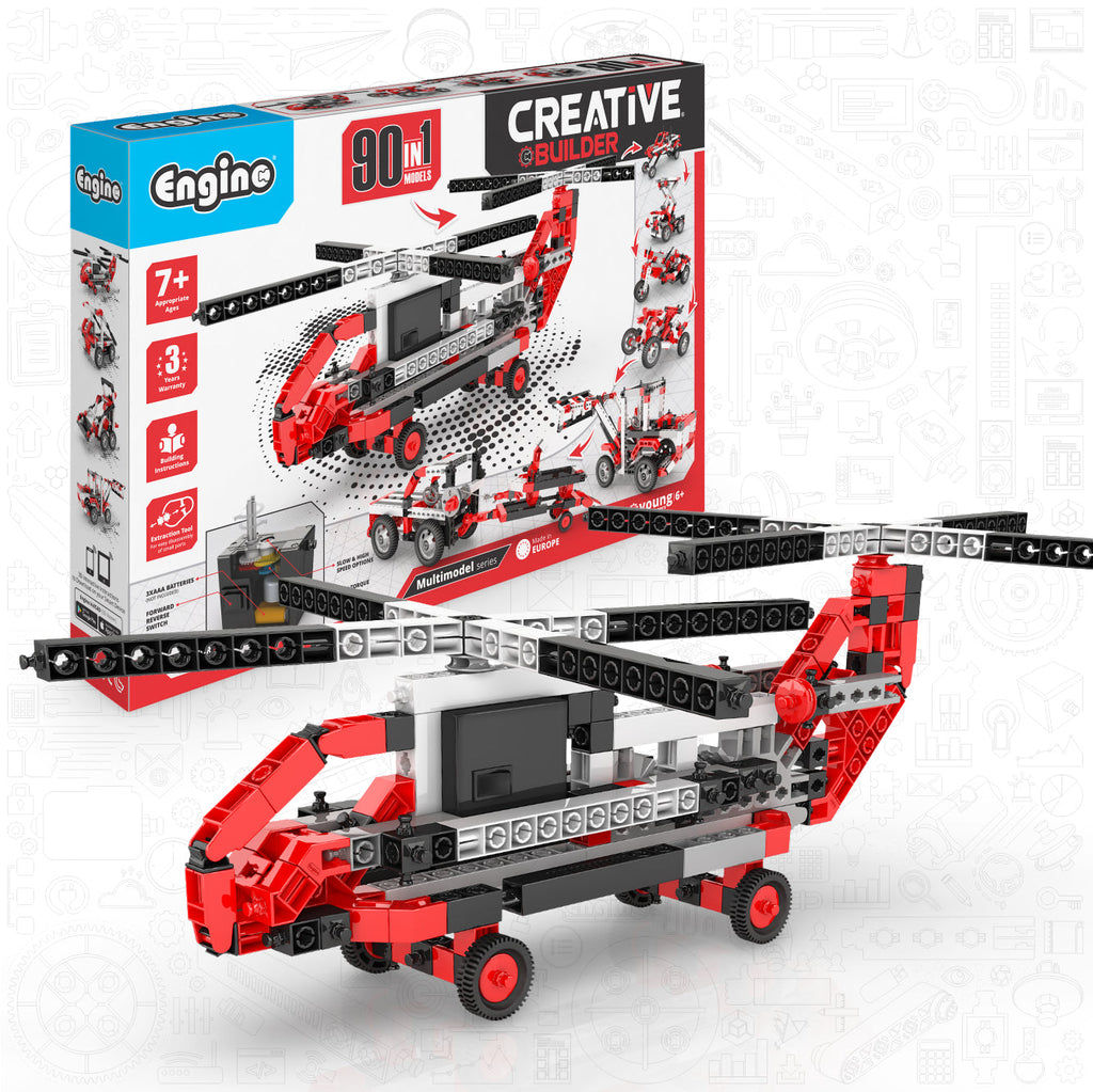 Creative Builder: 90 Models Motorized Set - Multimodel Set