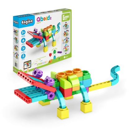 Qboidz: Alligator mit 5 Bonusmodellen