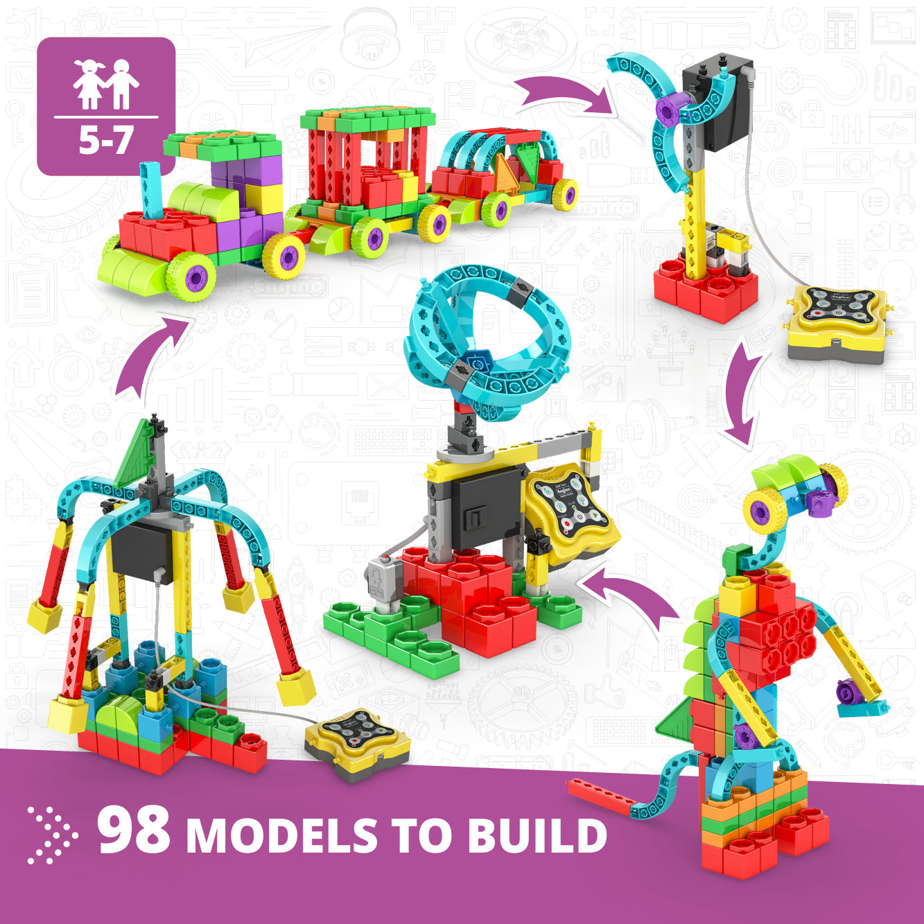 STEM Qboidz &amp; Junior Robotics Set